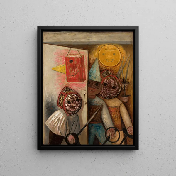 Épéistes - Tadeusz Makowski — framed artwork on a wall