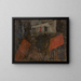 Rue - Tadeusz Makowski — framed artwork on a wall