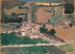 View of a Small Town with a Steeple - Tadeusz Makowski — artwork view