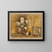 Wiadra - Tadeusz Makowski — framed artwork on a wall