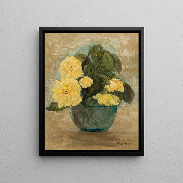 Là - Tadeusz Makowski — framed artwork on a wall