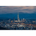Taiwan, between sky, mountains, and city | Asian photo decor