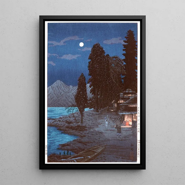 Lake Chūzenji - Takahashi Hiroaki — framed artwork on a wall