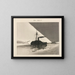 the La flotte combinée en veille nocturne from the distinguished service scroll series - Takahashi Shōtei — framed artwork on a wall
