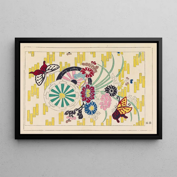 Kyuko zufu Pl17 - Takashima Chiharu — framed artwork on a wall