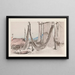 Seiho juni Fuji Pl07 - Takeuchi Seihō — framed artwork on a wall