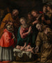 Adoration of the Shepherds with Saint Francis and Saint Charles Borromeo - Tanzio da Varallo — artwork view