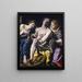 Saint Sebastian - Tanzio da Varallo — framed artwork on a wall