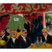 Tavern - Ernst Ludwig Kirchner — displayed in an interior