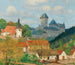 View of Karlštejn Castle near Prague - Tavík František Šimon — artwork view