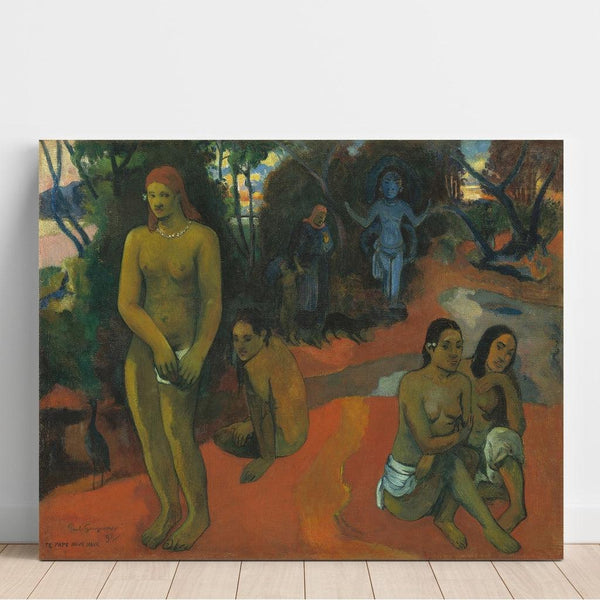 Reproduction of the painting Te Pape Nave Nave (Eaux délectables) - Paul Gauguin