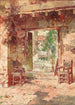 The antique dealers' shop in Cusco - Teófilo Castillo — artwork view