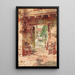 The antique dealers' shop in Cusco - Teófilo Castillo — framed artwork on a wall