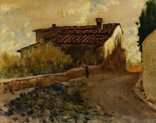Country Road - Telemaco Signorini — artwork view
