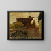 Country Road - Telemaco Signorini — framed artwork on a wall