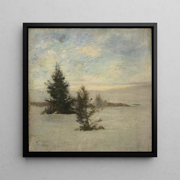 Temps - John La Farge — framed artwork on a wall
