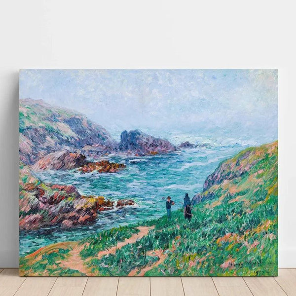 Reproduction of the painting Misty Weather in Brittany - Henry Moret