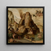 Temptation of Saint Anthony - Anonymous — framed artwork on a wall