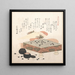 Tenue pour le jeu de Go - Kubo Shunman — framed artwork on a wall