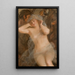 Nymph and Satyr Painting - Teodor Axentowicz — framed artwork on a wall