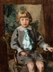 Portrait of Iwo Omiski Child - Teodor Axentowicz — artwork view