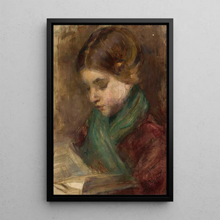 Teodor Axentowicz - Portrait of a girl.webp