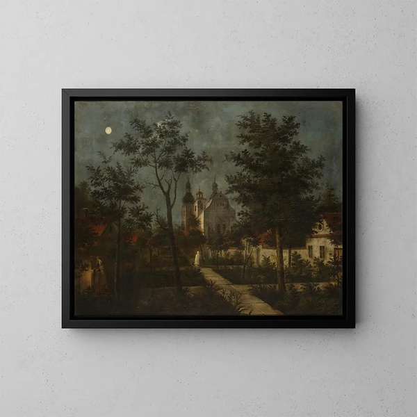 The Monastery of the Camaldolese in Bielany near Kraków - Teodor Baltazar Stachowicz — framed artwork on a wall