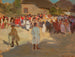 Dans le village le dimanche - Teodor Ziomek — artwork view