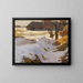 Winter Thaw Painting - Teodor Ziomek — framed artwork on a wall