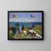 Reproduction of the painting Terrace at Sainte-Adresse by Claude Monet