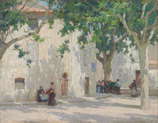 a street corner in Cassis near Marseille - Terrick Williams — artwork view