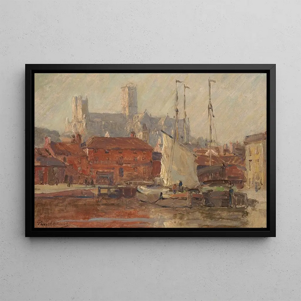 Lincoln - Terrick Williams — framed artwork on a wall