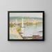 Quai de Concarneau - Terrick Williams — framed artwork on a wall