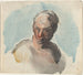 Head of a Man - Honor Daumier — artwork view