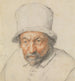 Head of a bearded man with a hat - Adriaen van Ostade — artwork view