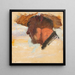 Head of a Fisherman - Joaquín Sorolla — framed artwork on a wall