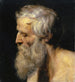 Head of an Old Man - Ernst Stckelberg — artwork view