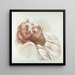 Head of a young sleeping woman - Jean-Baptiste Lucien — wall display of the artwork