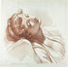 Head of a young sleeping woman - Jean-Baptiste Lucien — displayed in an interior