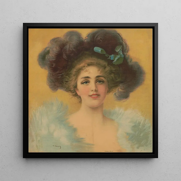 Head of Corcas - Campbell Metzger Jacobson — framed artwork on a wall