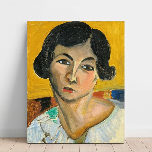 Reproduction of the painting Head of a Woman Bent (Lorette) - Henri Matisse
