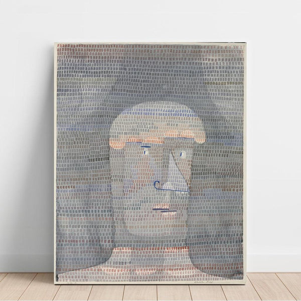 Reproduction of the painting Head of the Athlete - Paul Klee