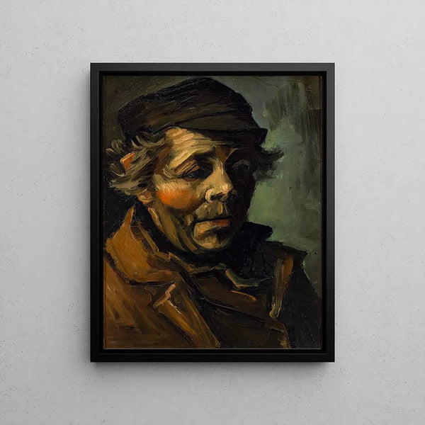 Reproduction of the painting Head of Peasant - Vincent Van Gogh