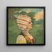 Tête florentine - Campbell Metzger Jacobson — framed artwork on a wall
