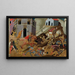 The Expulsion of King Tarquin the Proud and his son Sextus from Rome - The Master of Marradi — framed artwork on a wall