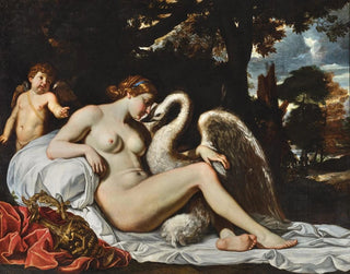 Leda and the Swan - The Master of Doria Pamphilj — artwork view