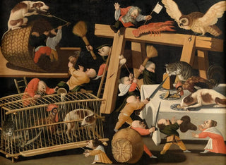 Animal and stylized figure - The Master of Fertility of the Egg — artwork view