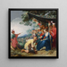 Théagène receiving the palm of honor from Chariclée - Abraham Bloemaert — framed artwork on a wall