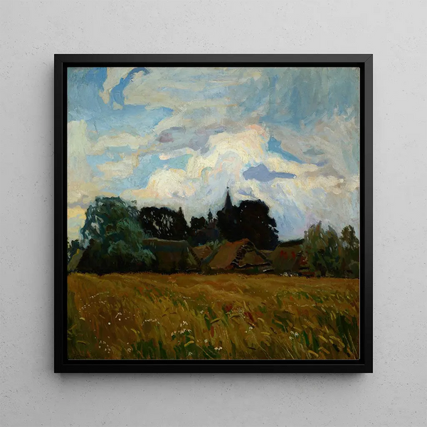 Theme of Radziwiłł - Stanisław Kamocki — framed artwork on a wall