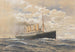 the Kaiser Wilhelm II fast steamer of the Norddeutscher Lloyd - Themistokles von Eckenbrecher — artwork view